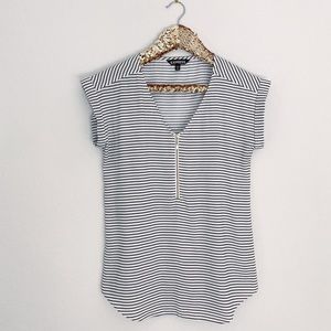 Express Gramercy Blouse in striped print